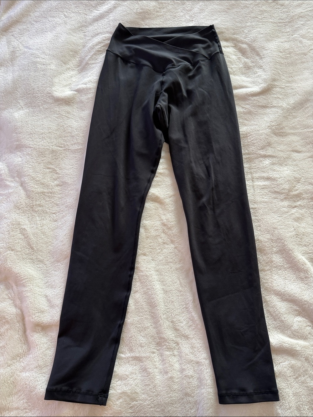 Pink Lily Black High-Waist Athletic Leggings